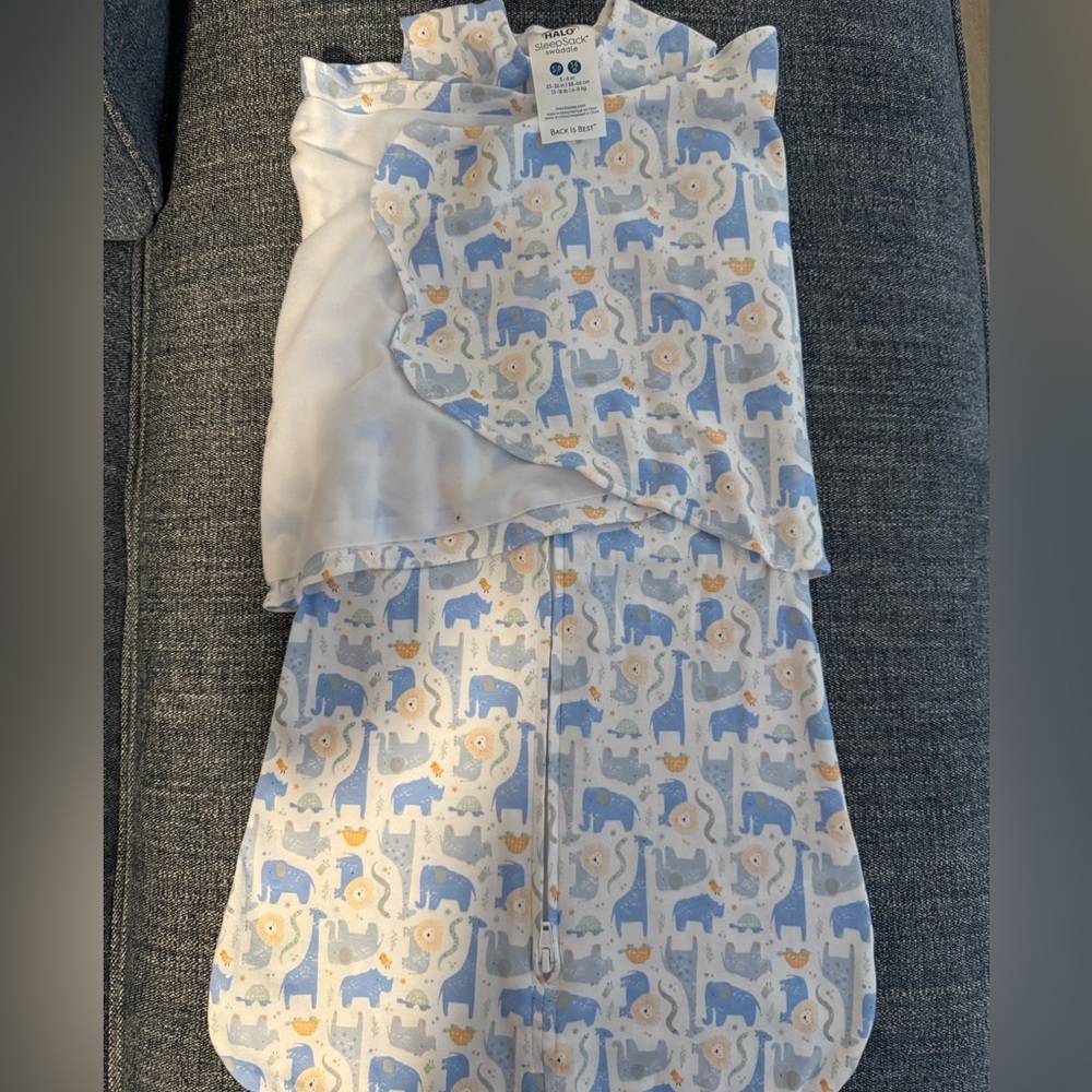 Halo Sleep Sack Swaddle 100% TOG 1.51 Small 3-6Months